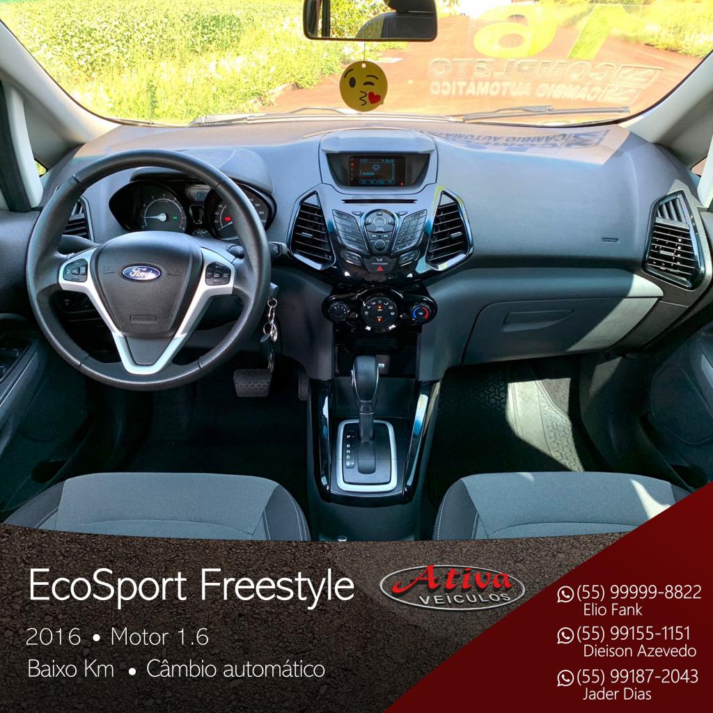 EcoSport FREESTYLE 1.6 16V Flex 5p Aut.