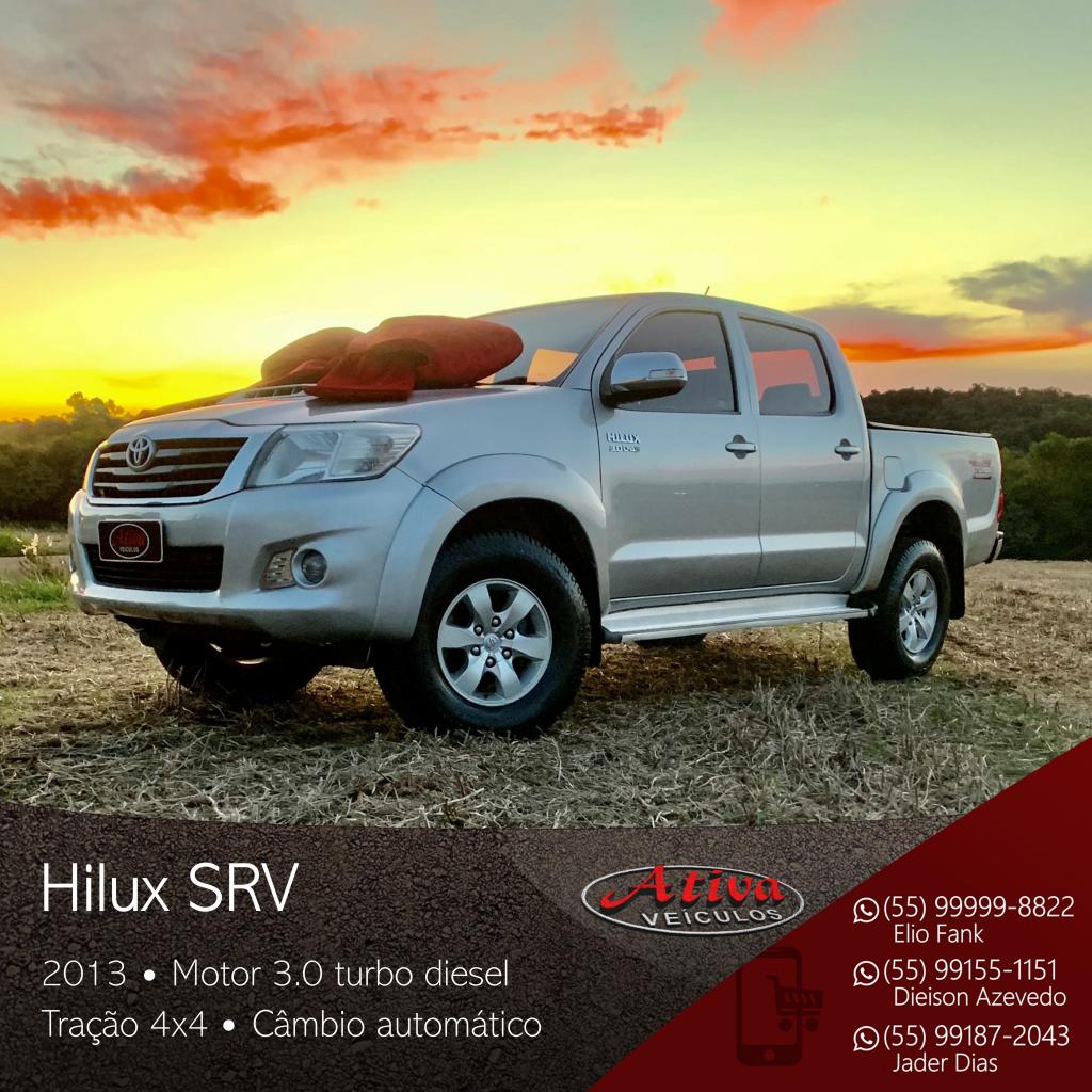 Hilux SRV 4x4 3.0 Diesel Aut.