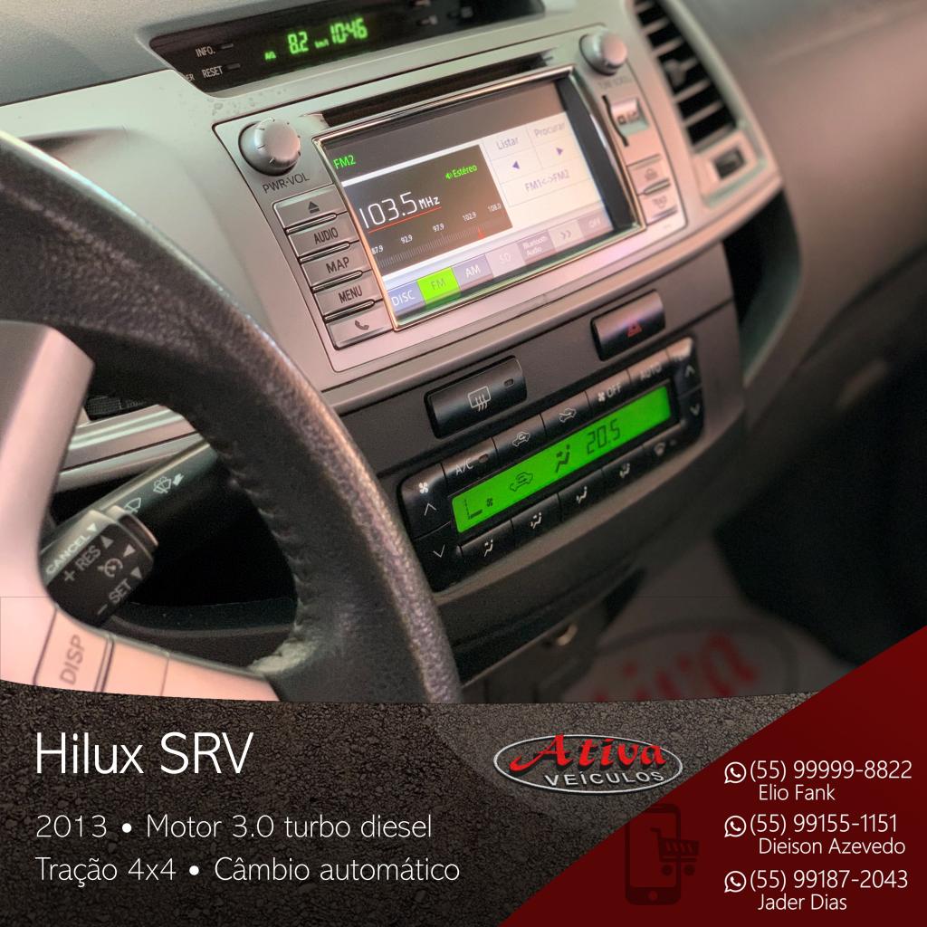 Hilux SRV 4x4 3.0 Diesel Aut.