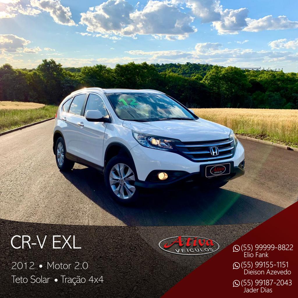 CR-V EXL 2.0 16V 4WD/2.0 Flexone Aut.