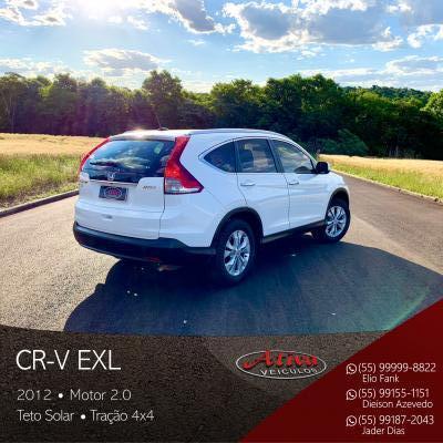 CR-V EXL 2.0 16V 4WD/2.0 Flexone Aut.